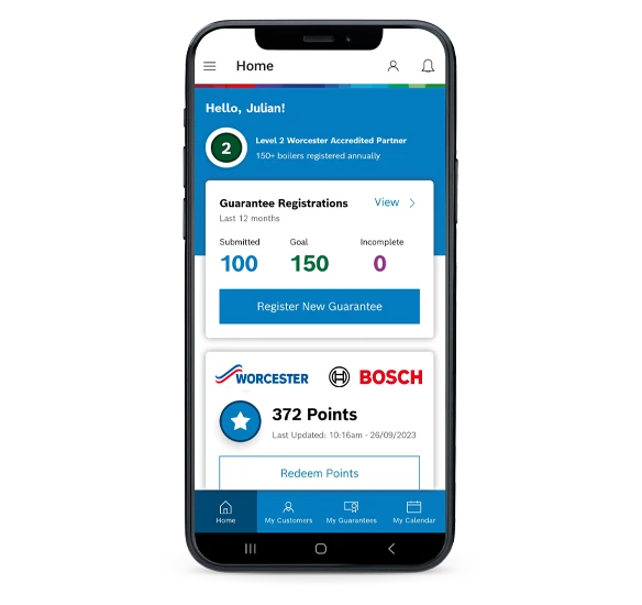 Worcester Bosch Professional App