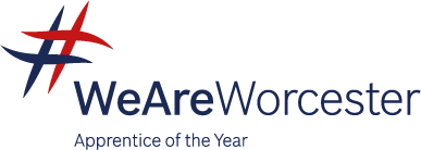 Logo for 'We are Worcester, Apprentice of the Year'