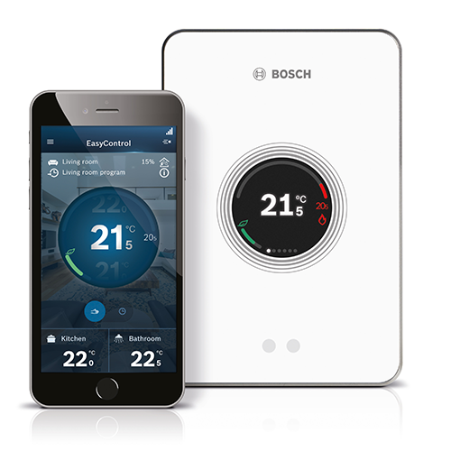 An image of  Bosch EasyControl plus 3 ETRVs Range 