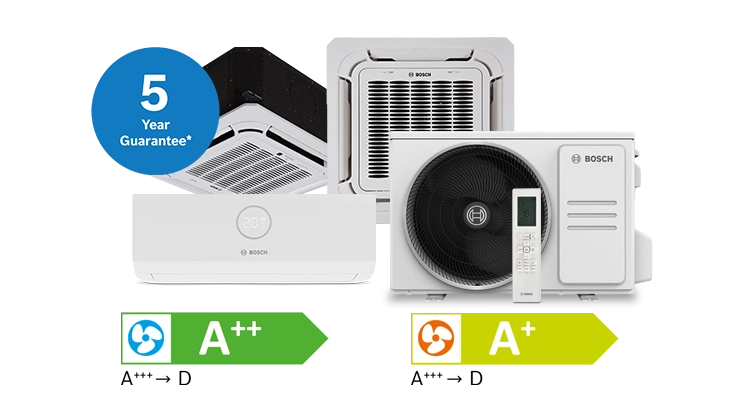 Bosch split air conditioning unit