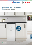 Greenstar Floor Standing CDi Regular homeowner guide