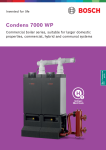 Condens 7000 WP Technical and Specification Brochure