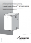 Greenstar Heatslave II Combi External ErP+ Installation and Servicing Instructions