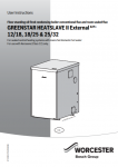 Greenstar Heatslave II External Operating ErP+ Instructions