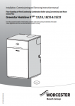 Greenstar Heatslave II Combi Internal ErP+ Installation and Servicing Instructions