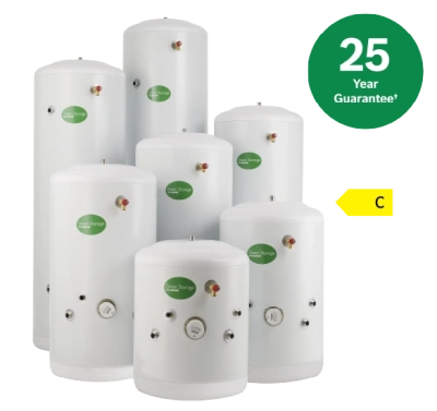 Boiler unvented cylinders 90-300 litres