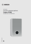 Condens 4000 combi operating manual