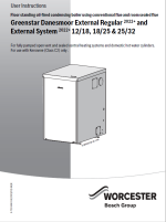 Greenstar Danesmoor External Regular and System Operating Instructions thumbnail