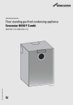 Greenstar 8000 F Combi operating instructions Preview Image