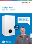 Condens 4000 installer overview