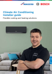 Climate Air Conditioning Installer guide
