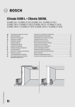 Climate 5000L Large Split Ceiling/Floor Operations Manual