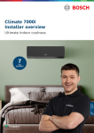 Climate 7000i Installer overview