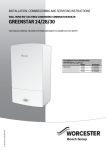 Greenstar 24-30 Combi Installation and Servicing Instructions
