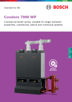 Condens 7000 WP Technical and Specification Brochure thumbnail