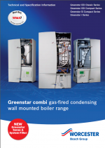 Greenstar Gas Combi Boilers Technical and Specification Information thumbnail